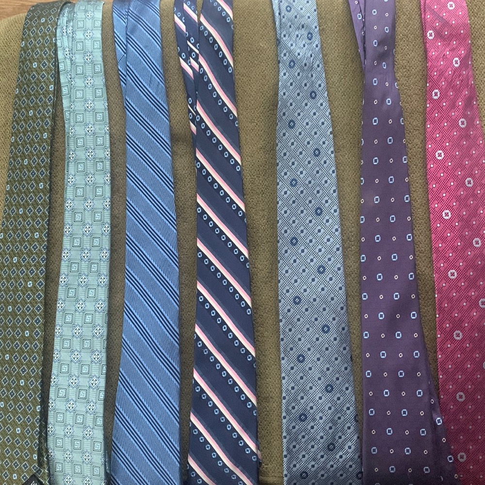Mens ties for Chase employees 7 total